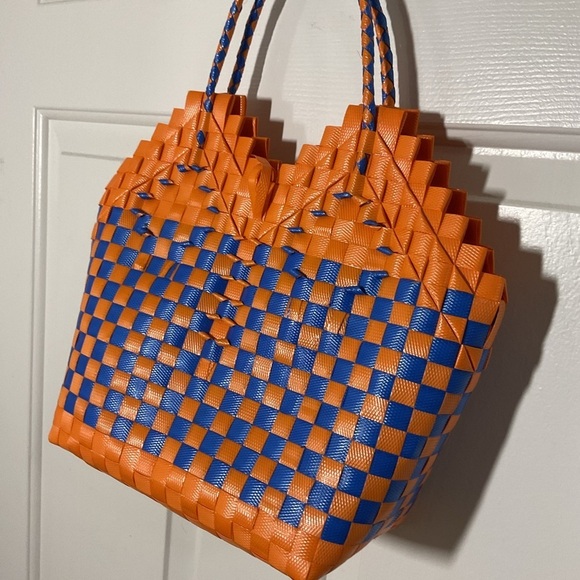 Checkered Tote Bag - Picture 8 of 12